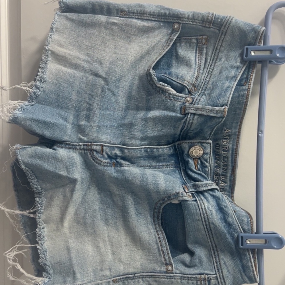 American Eagle Kick Boot Jean Shorts